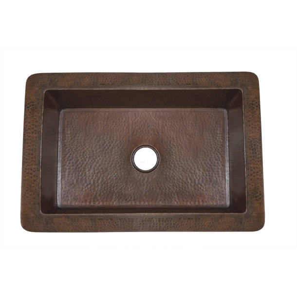 Native Trails Cocina 21 W Double Bowl Copper Undermount Kitchen Sink